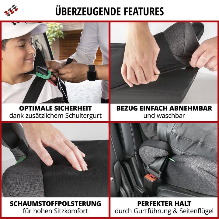 Produktbild Walser Raffi (Kindersitzerhöhung, ECE R129/i-Size Norm)