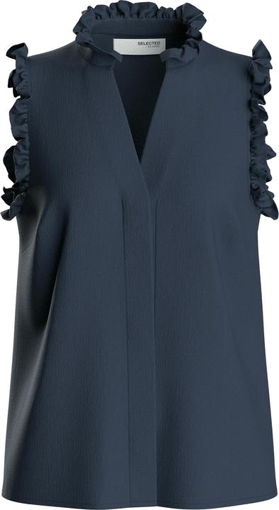 Selected Femme Slfviva Sl Ruffle Top Noos