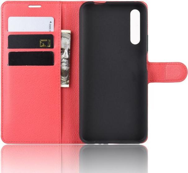 Actual product image MU Classic Litchi Leather Bookcover Series (Honor 9X)