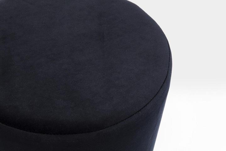 Produktbild Kare Design Hocker Cherry Schwarz Brass Ø35cm