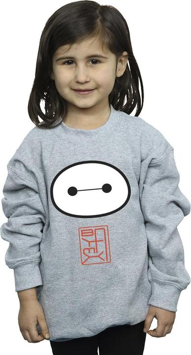 Immagine prodotto Disney Big Hero 6 Baymax Icon Felpa Ragazze (140, 146)