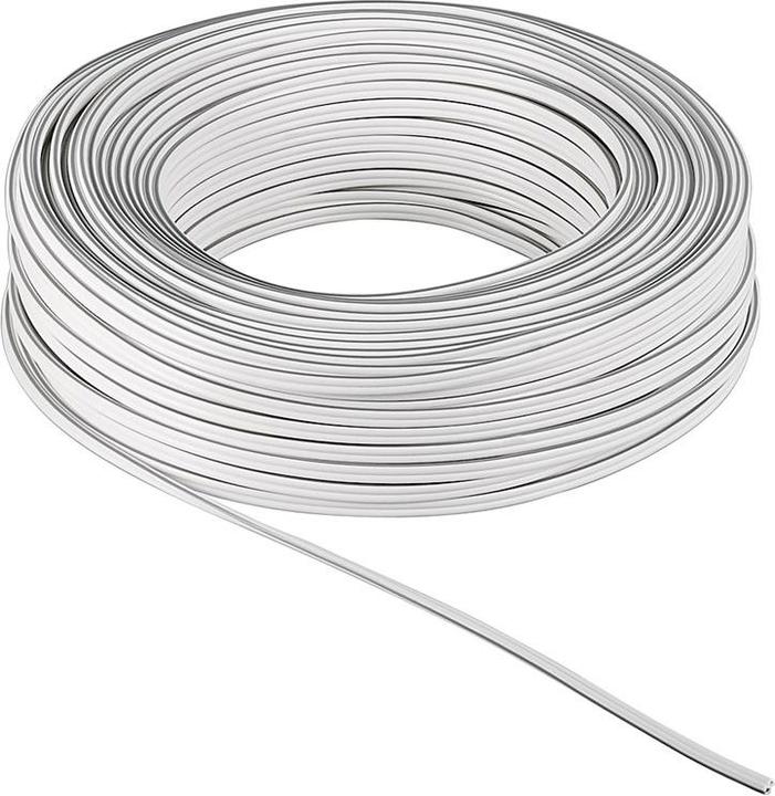 Actual product image Goobay Speaker cable, 2x1.5mm, 100m, white, on reel (100 m, 3 mm²)