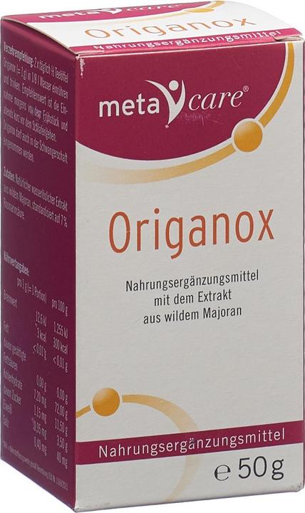 Produktbild Meta Care Origanox Pulver (1 Stück, Kapseln, 50 g)