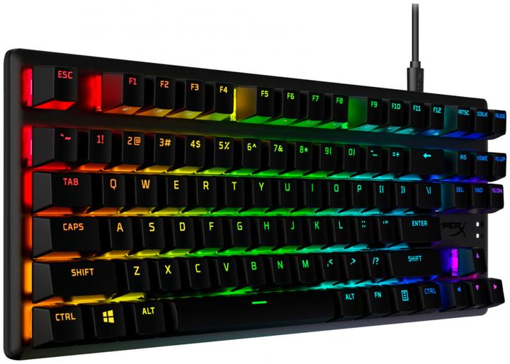 Produktbild HP HyperX Alloy Origins Core PBT HX Red - Mechanical Gaming Keyboard (US, Kabelgebunden)