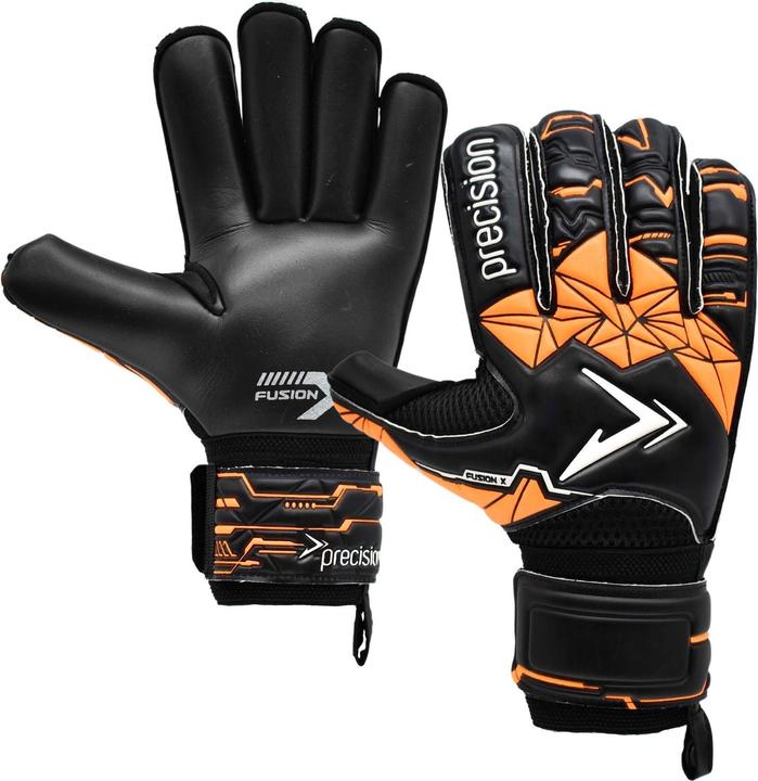 Image du produit Precision Enfants/enfants Fusion X Roll Finger Protect Roll Finger Goalkeeper Gloves (7)