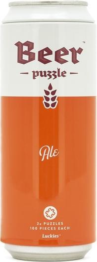 Actual product image Luckies Beer Puzzle Ale - Puzzle (100 pieces)