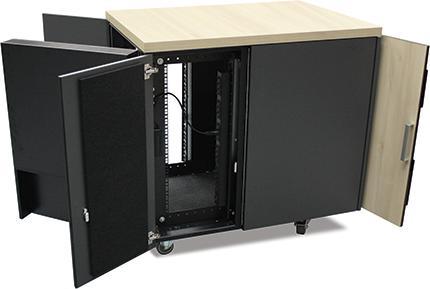 Image du produit APC NetShelter CX (18 HE, Rack 19 pouces)
