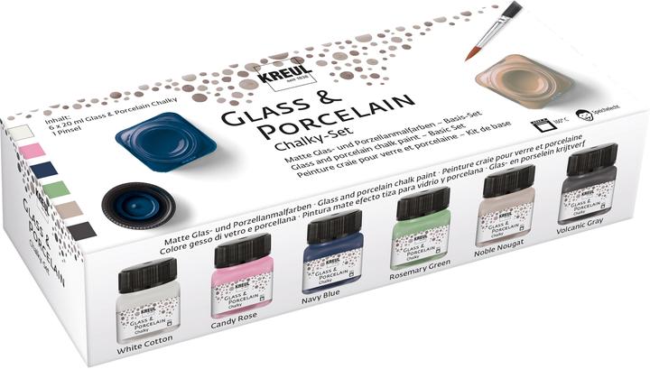 I Am Creative Glass & Porcelain (Multicolor, 120 ml)