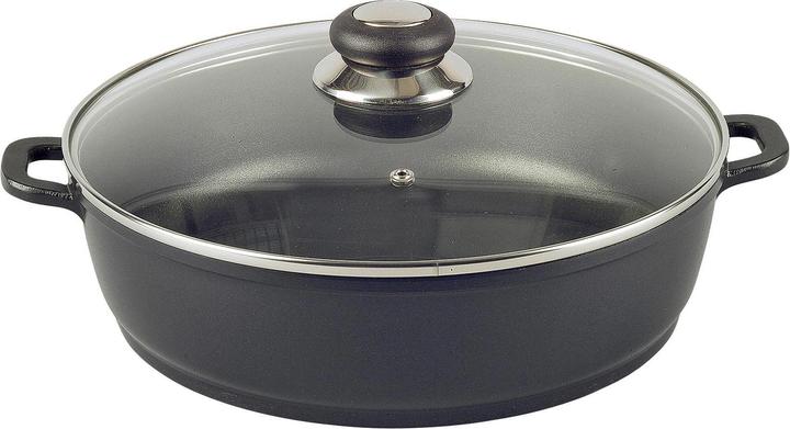 Actual product image Krüger Delta serving pan (28 cm, Casserole + Stewpot, Cast aluminium)