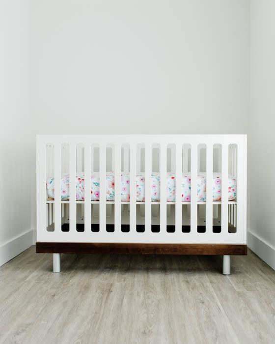 Image du produit little unicorn Feuilles de crèche brossées Morning Glory (70 x 140 cm)