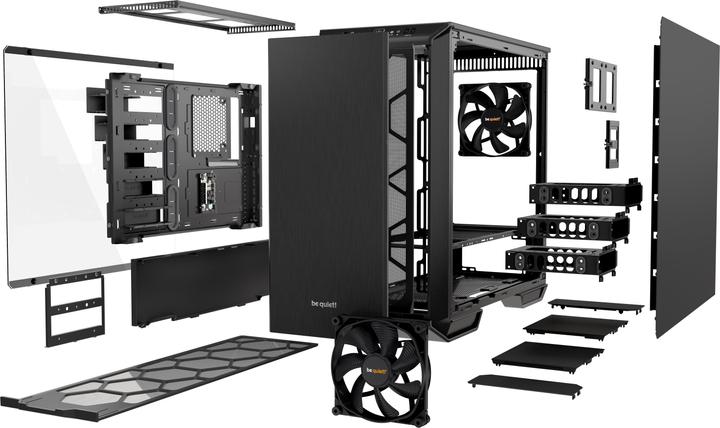 Actual product image be quiet! Dark Base 700 (ATX, mATX, Mini-ITX, E-ATX)
