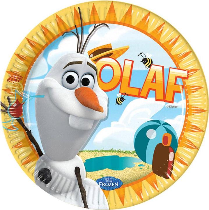 Image du produit Disney Frozen - Assiettes jetables (8 x)