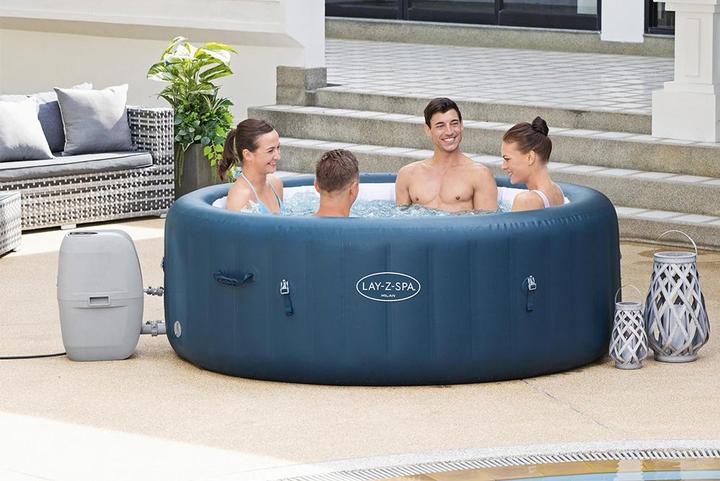 Actual product image Bestway Lay-Z-Spa Milan AirJet Plus (6 pers.)