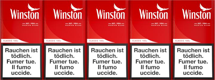 Actual product image Winston Classic 100S (10 pcs.)
