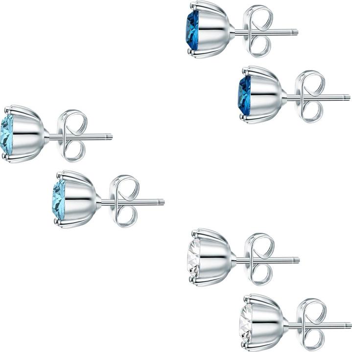 Actual product image Lulu & Jane Ladies metal alloy decorated with crystals by Swarovski® silver - 29655 (Metal alloy)