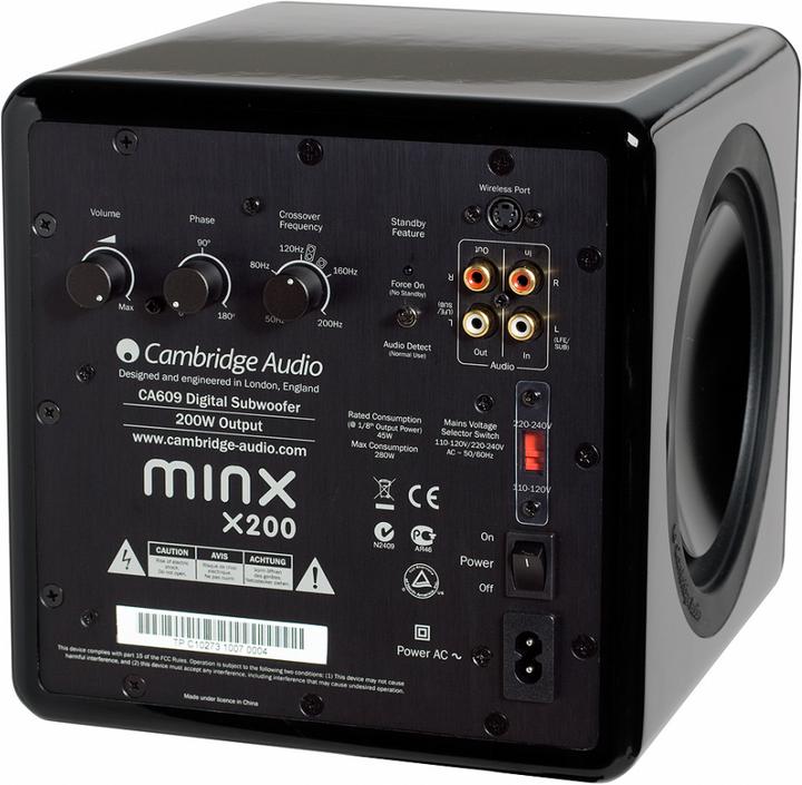 Actual product image Cambridge Audio Minx X201 (1 pcs., 200 W)