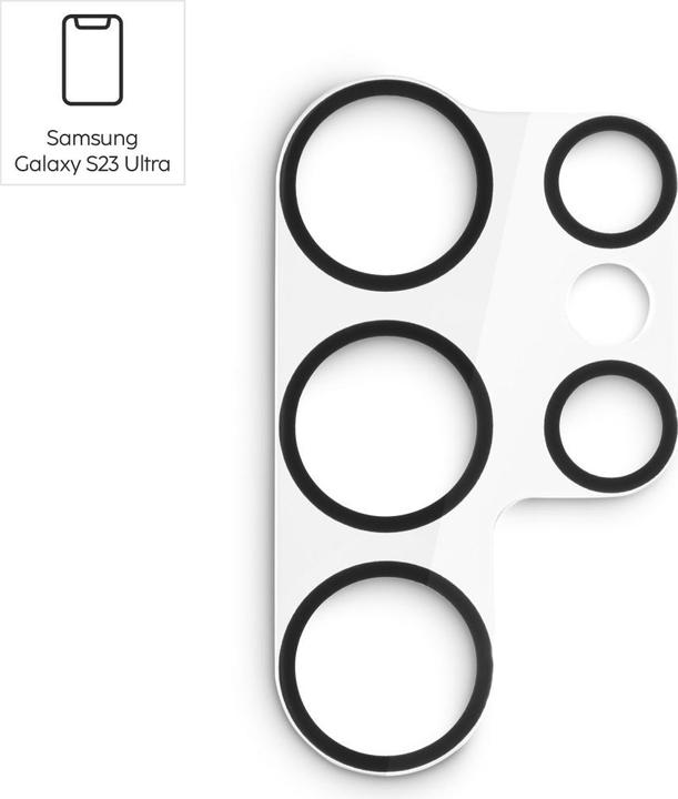 Immagine prodotto Hama Vetro di protezione della fotocamera (1 Pezzo/i, Samsung Galaxy S23 Ultra)