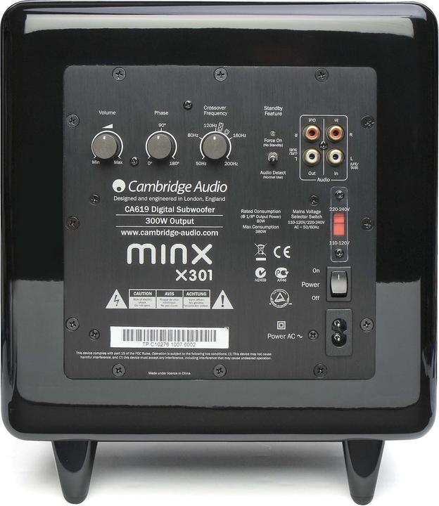 Produktbild Cambridge Audio Minx X301 (1 Stk., 300 W)