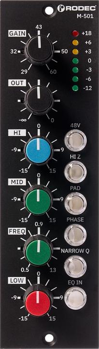 Produktbild Rodec M-501 Discrete Mic Pre / EQ