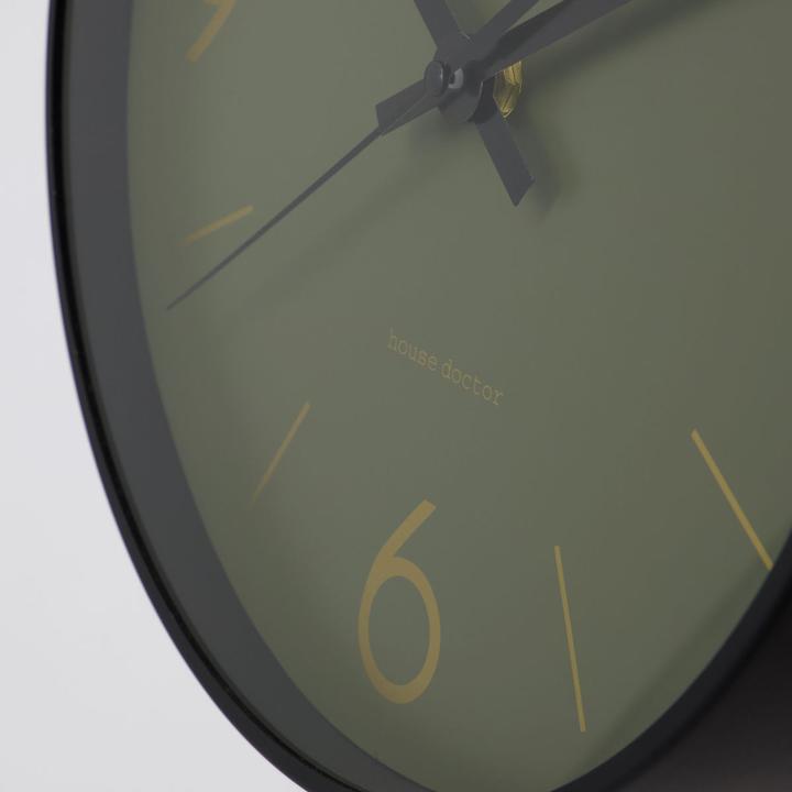 Image du produit House Doctor Horloge murale, HDTime, vert foncé (24.80 cm)