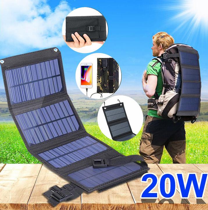 Produktbild Stride Faltbares Solar Panel (20 W, 0.28 kg)