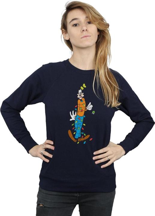 Immagine prodotto Disney Goofy Christmas Lights Felpa Donna (XXL)