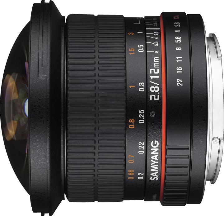 Image du produit Samyang 12mm F2.8 Samsung NX (Samsung NX, Plein format)
