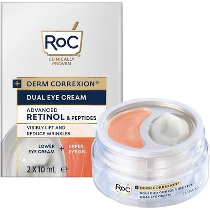 Immagine prodotto Roc Derm Correxion Dual Eye Cream 2-in-1 Eye Duo for Visible Eye Lift Dark Circle & Puffiness Reduct (20 ml)