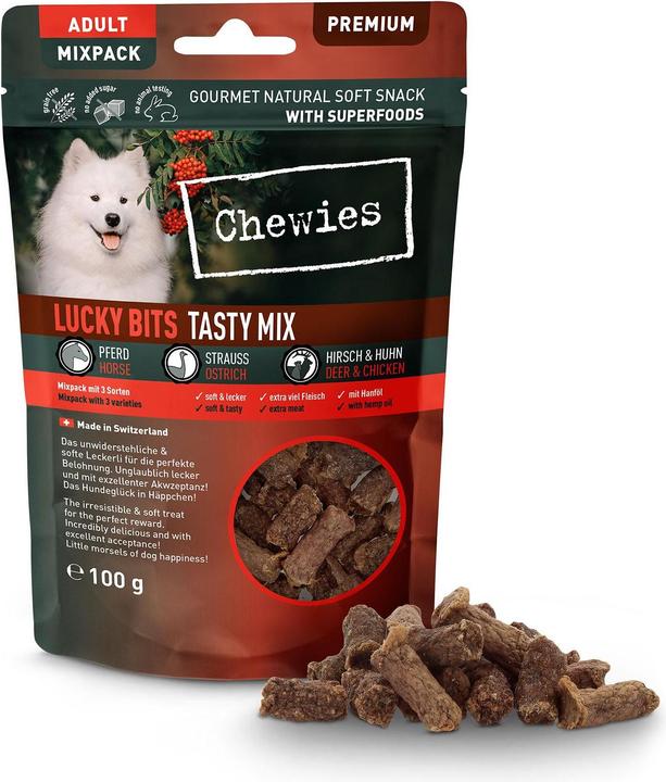 Actual product image Chewies Dog snack (Adult, 8 pcs., 100 g)