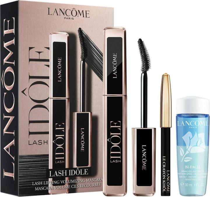 Produktbild Lancôme Lash Idôle Set Lash Idôle Mascara 8ml + Bi-Facil 30ml + Le Crayon Kôle Eye Pencil Mini