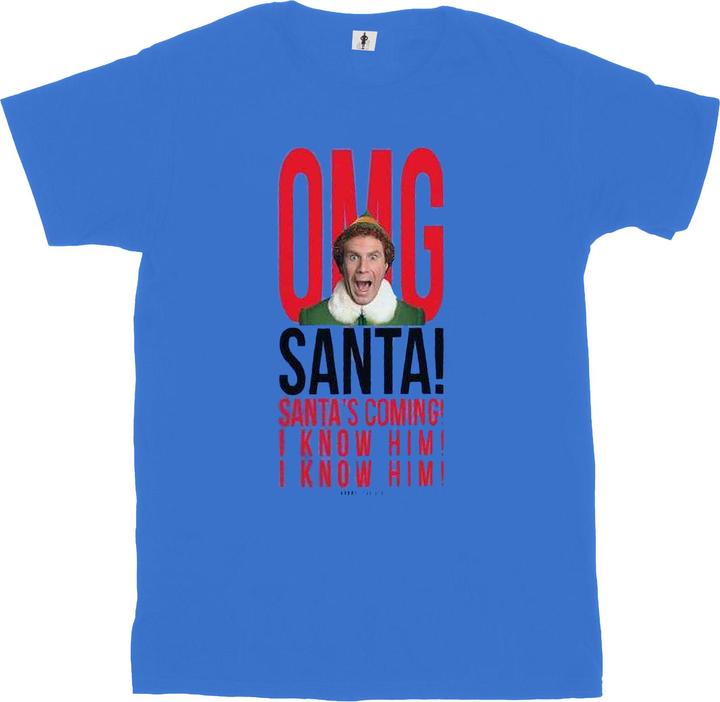 Produktbild Elf OMG Santa I Know Him TShirt (S)