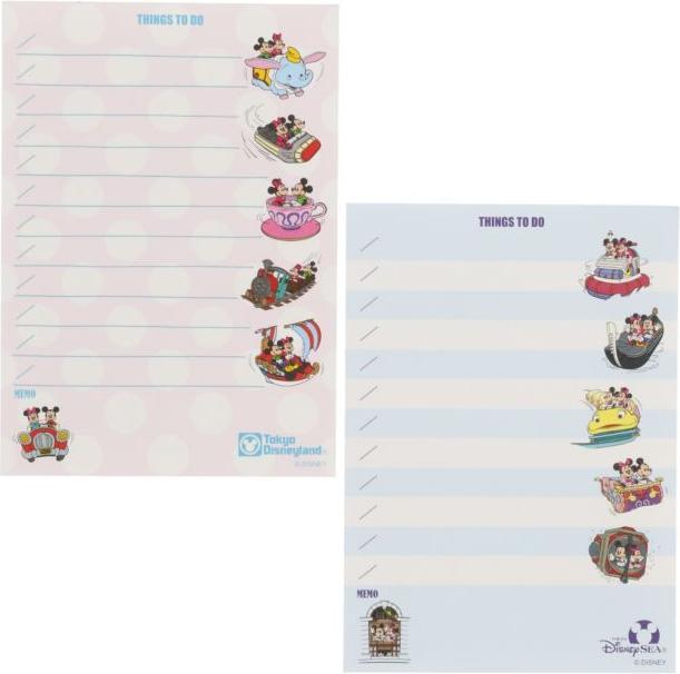 Produktbild Disney Notizbuch Mickey Minnie Tokyo Resort