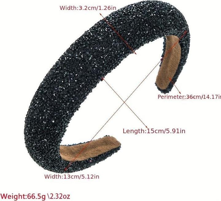 Immagine prodotto Activity Board Elegantes, funkelndes Strass- und Perlenstirnband - schickes Haarschmuckstück im koreanischen Stil