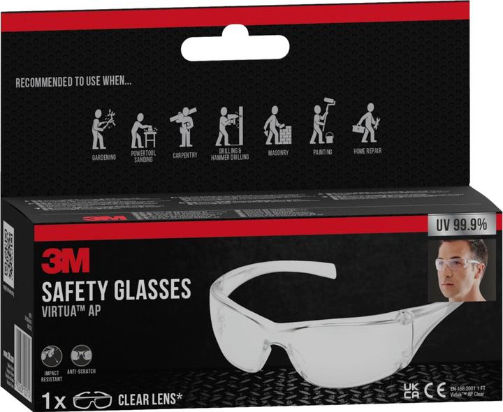 Image du produit 3M Lunettes de protection Virtua AP-claires