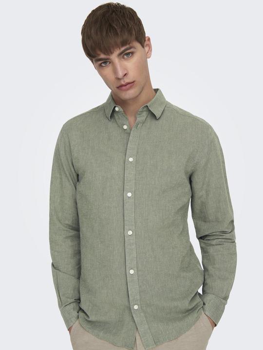 Image du produit Only & Sons Chemise unie à manches longues (XL)