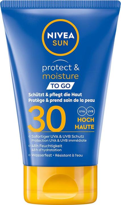 NIVEA DUPLIKAT Sun Sun Protect & Moisture To Go Mini (Sonnencreme, SPF 30, 50 ml, 65 g)