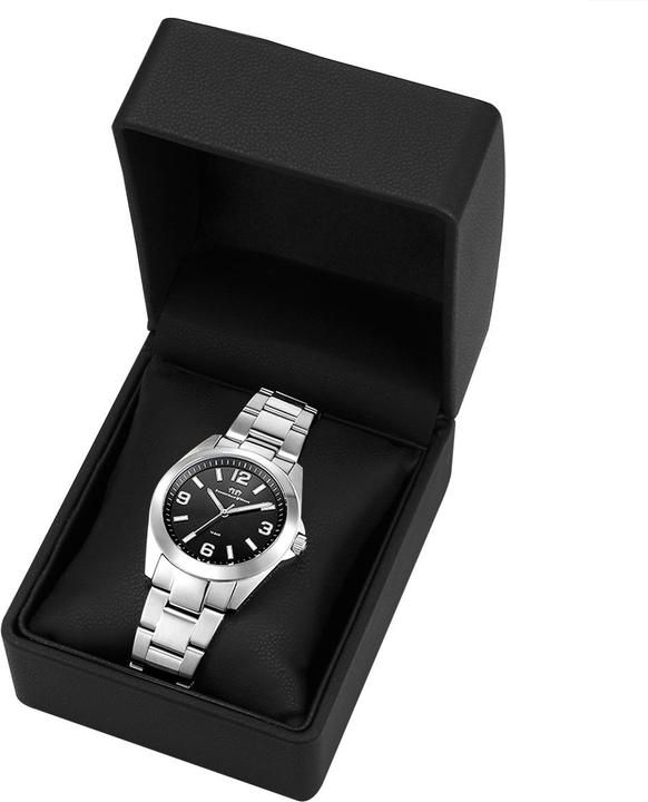 Immagine prodotto Orologio al quarzo da donna Majestia in acciaio inox argento - 32446 (Orologio da polso analogico, 37.50 mm)