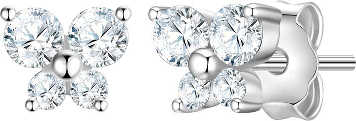 Immagine prodotto Glanzstücke München Orecchini da donna a farfalla in argento 925 - 34510 (Argento 100%)