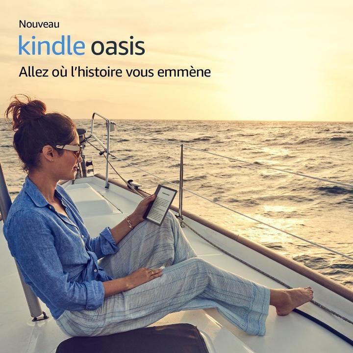 Produktbild Amazon Kindle Oasis (2017) (7", 8 GB, Grafit, Aluminium)