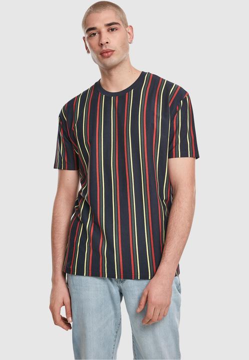 Produktbild Urban Classics Printed Oversized Retro Stripe Tee (5XL)