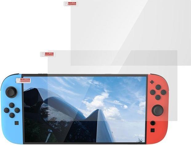 Dobe 2er Set Schutzglas für das Display (Switch 2)