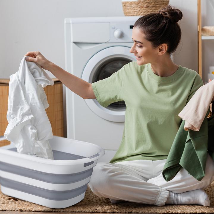 Actual product image Relaxdays Laundry basket (35 l)