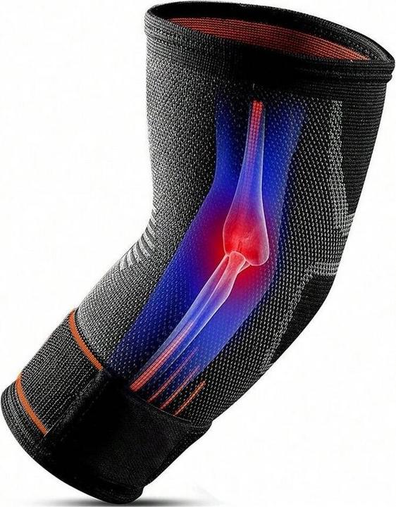 Actual product image Cbx Ellenbogenbandage, Kompressionsstützmanschette, Grösse M (M)