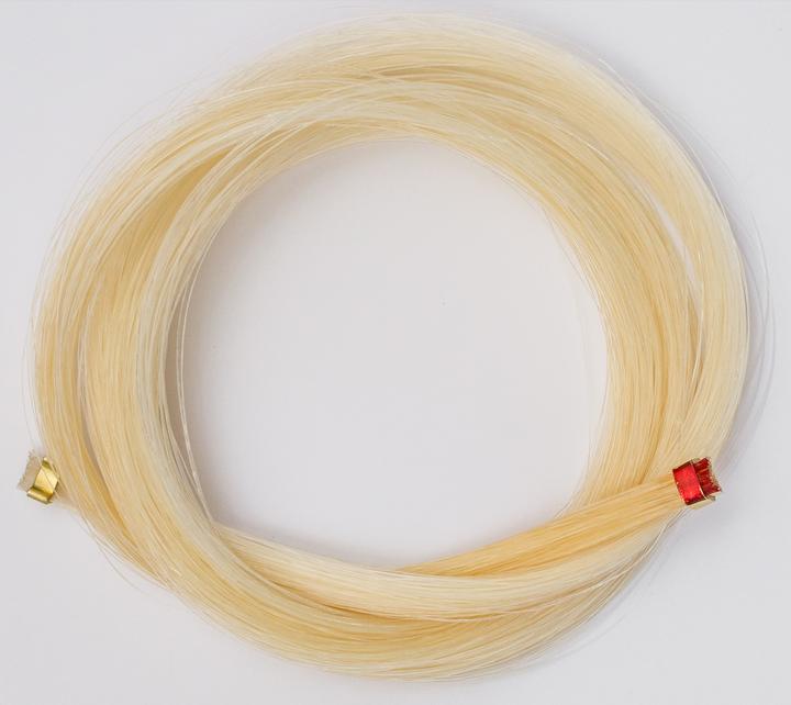 Actual product image P&H Bows Bow hair strands, for fibreglass cello bow real horsehair