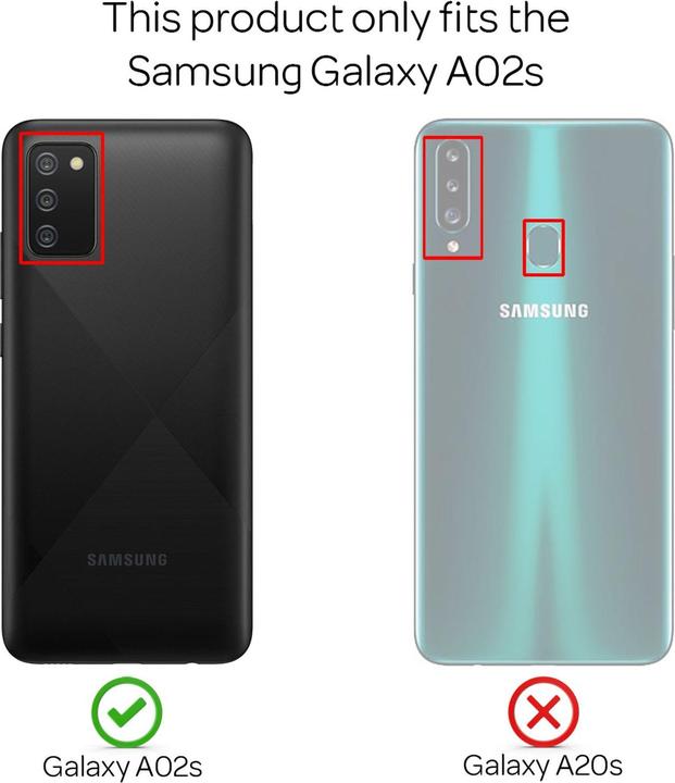 Produktbild Nalia Klare Handyhülle (Samsung Galaxy A02s)