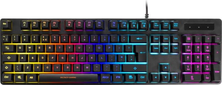 Produktbild Deltaco GAMING DK310 Mechanische Tastatur, rote Schalter, RGB, UK Layout (DE, Kabelgebunden)