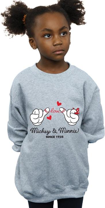 Immagine prodotto Disney Mickey Mouse Love Hands Felpa Ragazze (116)