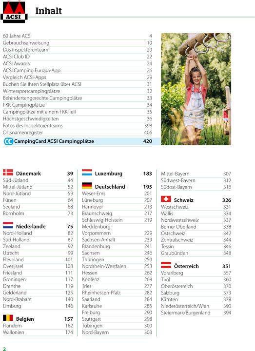 Produktbild ACSI Campingführer Deutschland 2025 (Deutsch, 2024)