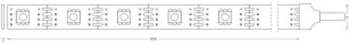 Actual product image Ledvance Flex TV Mood Light (Neutral White, 150 cm, Indoor)