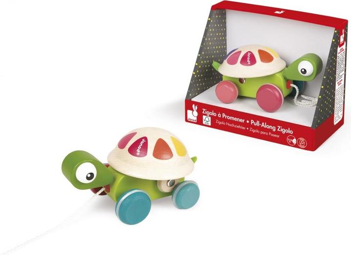 Actual product image Janod Zigolo turtle